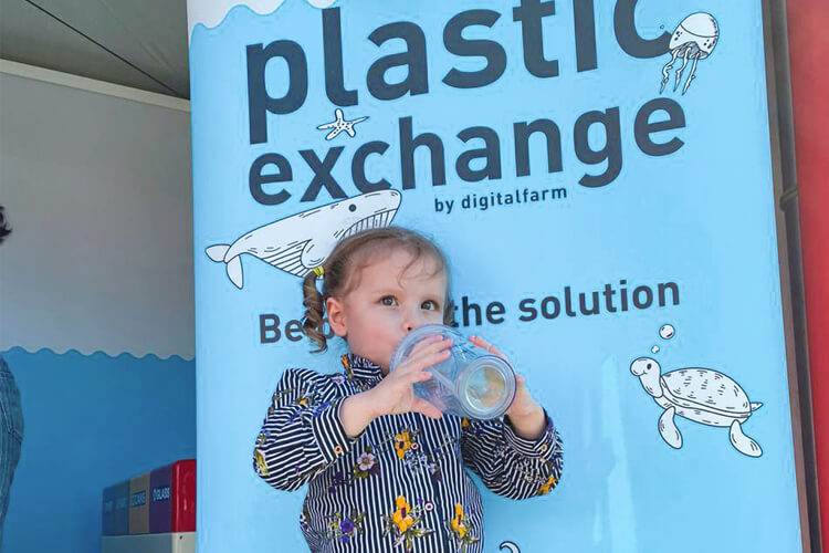 Environmental awareness in uae by Plastic Exchange initiative